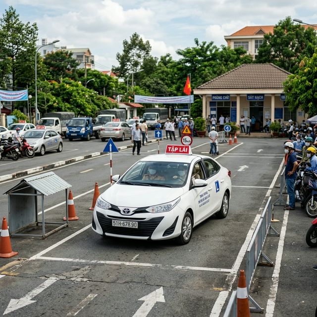 Bộ đề thi GPLX mới nhất