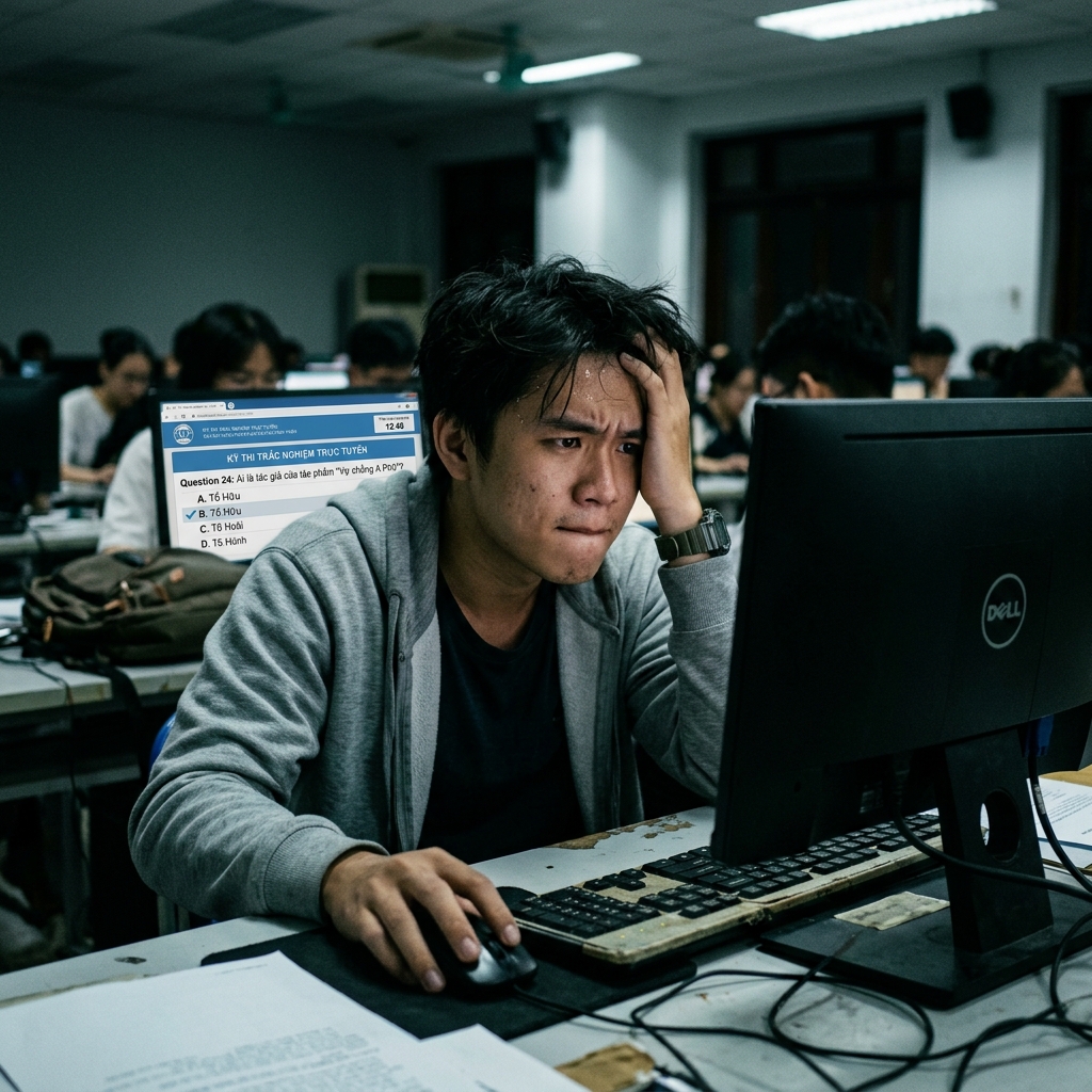 Các lỗi ngớ ngẩn dễ tạch lý thuyết GPLX